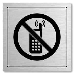 Piktogram Zákaz telefonování